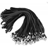 Lanyards with Bulldog Clip - 50 count